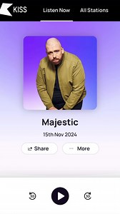 Great talking to Majestic last Friday and playing some classic Chicane and tracks from my new album 😎🔊 Make sure to check out the full episode | Chicane