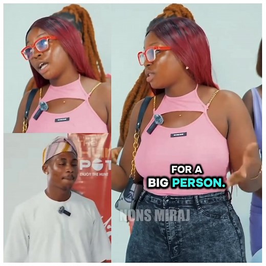 250K views · 4.8K reactions | A lady sparked reactions after explaining on a game show why a male fashion designer didn’t meet her personal standards.  : @nons_miraj || @thehuntgamesshow #Instablog9jaVibes #HuntGameShow #NonsMiraj | Instablog9ja | Facebook