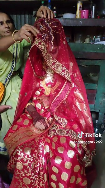 Stunning Traditional Indian Bridal Attire Unveiled