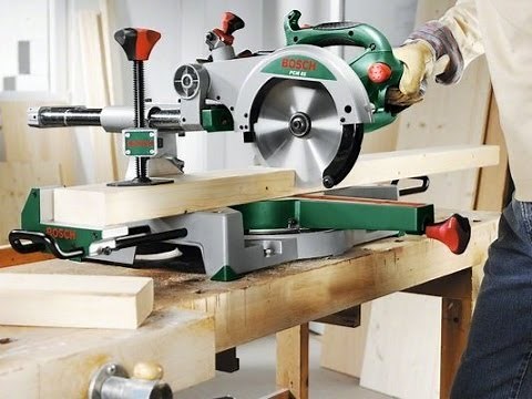 Scie radiale Bosch PCM 7S - comment l'utiliser