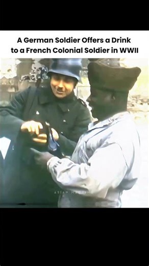 For a Moment, They Were Just Men 🪖🍻 #ww2 #germany #france #beer #africa #history #memes #men
