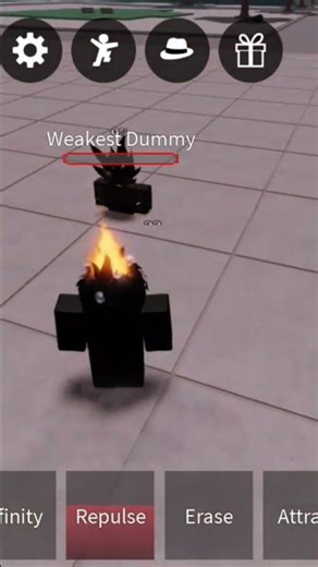 showcase gojo in tsb