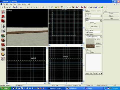 Left 4 Dead Mapping Tutorial 1 - Basic Wall's, Players & Weapons
