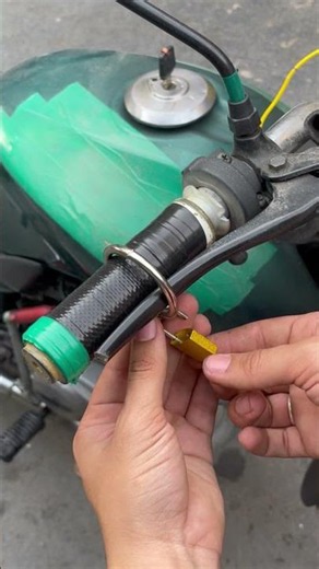 The Motorcycle Locking Technique With Total Stability and Zero Effort #NDFix #SecureFix #ProTrick