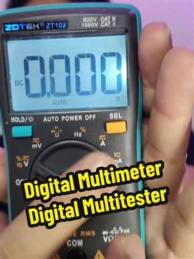 Digital Multimeter Digital Multitester #DigitalMultimeter #DigitalMultitester