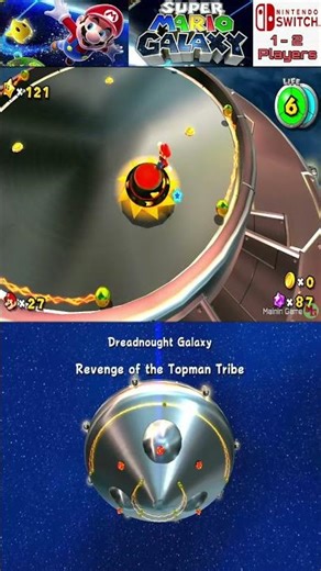 topmaniac 2 - Super Mario Galaxy - mainin game