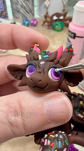 19K views · 676 reactions | Sculpting Ganache, the chocolate cake dragon. She looks good enough to eat  Ganache is the grand prize for joining our anniversary sale scavenger hunt. Our sitewide sale ends tomorrow!  dragonsandbeasties.com What Is your favorite kind of cake?  | Dragons & Beasties | Facebook