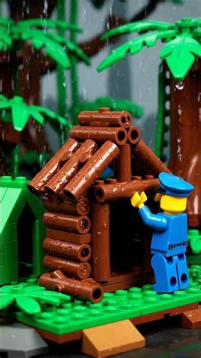 Lego Police Officer on an Adventure