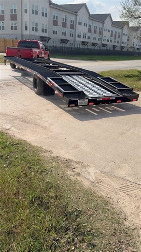 NEW 2026 custom heavy duty , as the customer ordered and we built it so great he went ahead and just ordered another one . That’s what happens when the prices and quality is so great . We won’t be beat , #cantstopwontstop #trailermanufacturer #texasmade #BuiltToLast #houstontx #carhaulertrailer #customtrailer #customerservice 2026 new special prices | Silverback Trailer Company