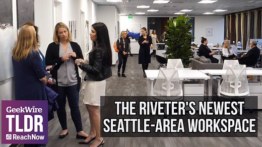 💪The Riveter goes to the Eastside: Inside the female-focused co-working company’s newest space in Bellevue, WA https://bit.ly/2P1zQzu | GeekWire