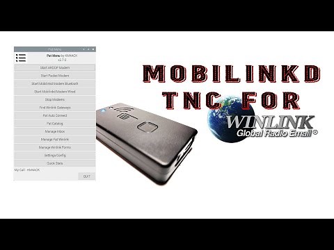 Moblinkd with Pat Winlink Raspberry Pi