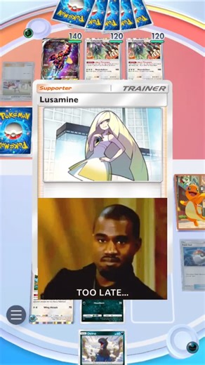 Gold medal match 🏅 金メダル決定戦 #ポケポケ #ポケモン #pokemoncards #pokemon (B1a) #ルザミーネ #lusamine