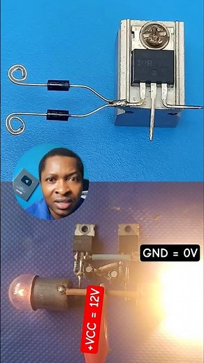 🚀 Tuto Express : Allumer une Ampoule 12V avec un Montage MOSFET Simple !