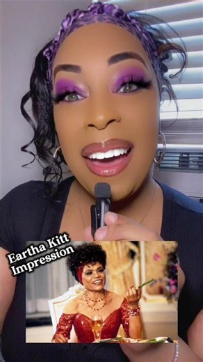 Eartha Kitt Impression (From the movie Boomerang) #voiceacting