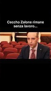 CHECCO DIVENTA DISOCCUPATO
