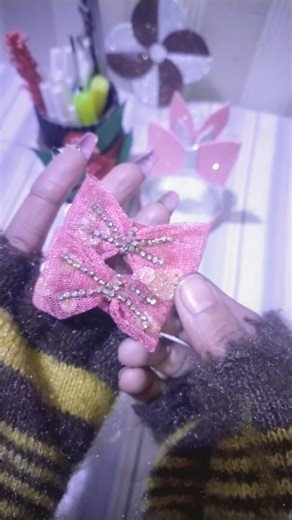 Elegant Net Cloth Hair Pins😍DIY net cloth hair accessories🎉✨