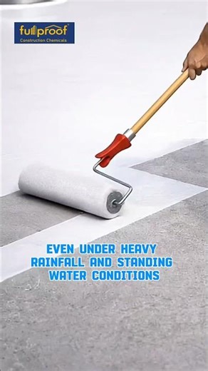 Damp Secure Elastomeric Waterproofing Membrane for Roof & Terrace Fullproof Construction chemical