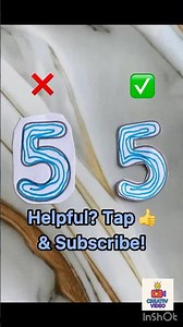 STOP Drawing 5 WRONG! ✔️ The Correct Way to Write Number 5 #Shorts #Numbers #Drawing Trick #Kids-Le