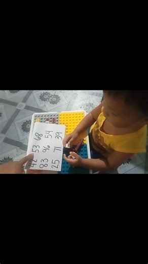 1.1K views · 64 reactions | Identifying 2-digit numbers燐 #2yearsold #toddleractivities #toddlermom #toddlerlife | Maria Ruth Masuli Yago | Facebook