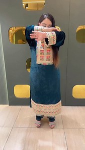 Earrings @radiantjewels78 Beautiful velvet set @label_amrita ❤️ #velvet #shopping #rude | Manpriya kaur mk