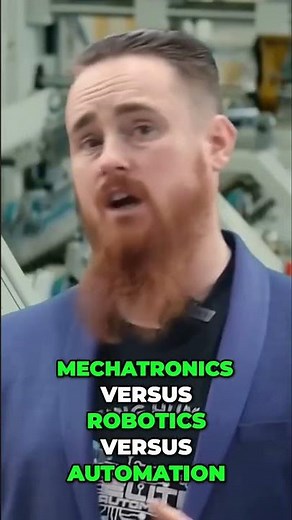 Mechatronics vs. Robotics vs. Automation: Your Career Advantage #shorts