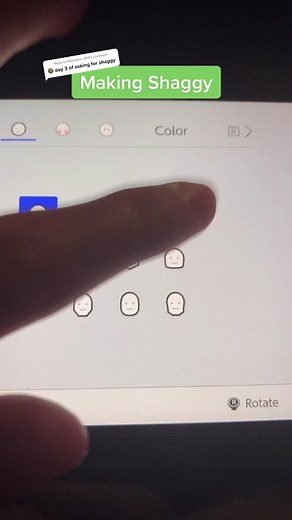 Creating Shaggy and Scooby-Doo Mii on Nintendo Switch