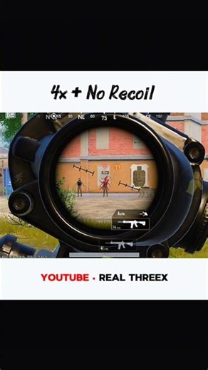4x Sensitivity Best Settings 🔥 | No Recoil + Headshot ✅