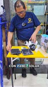 57K views · 920 reactions |  ¡Cámara solar con doble panel! Esta cámara tiene un gran alcance y además funciona con chip, sin necesidad de wifi. Revisa todos nuestros productos en el link de nuestro perfil. #lucessolares #luzsolar #camarasolar | Luces Solares y Reflectores Pormayor.pe | Facebook