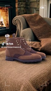 Handcrafted Suede Military Brogue Boots from Robert August #robertaugust #customshoes #mensfashion #