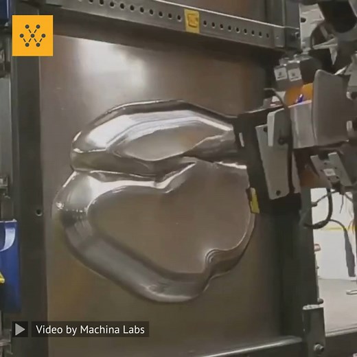 Forming sheet metal never looked so magical and satisfying! Video Credit: Machina Labs #manufacturing #robotics #artificialintelligence #technology #innovation #engineering -------------------------------- Want to share your company's tech on Wevolver? Wevolver is a platform used by millions of engineers to stay up to date about the latest technologies. Learn how you can share your company's technology with Wevolver's community and reach a global audience of engineers: https://wevlv.co/engineers