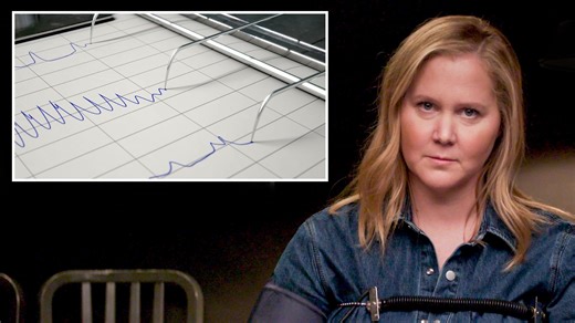 Amy Schumer takes a lie detector test