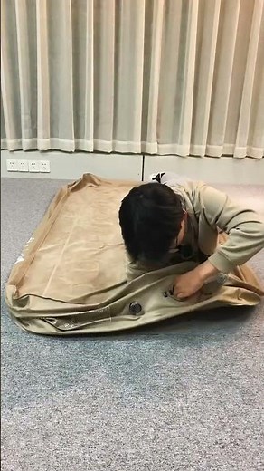 Air mattress with built in air pump/inflation and deflation within 2 minutes freely 😍😍