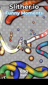 FUNNY SLITHER.IO #4 | #slitherio #funny