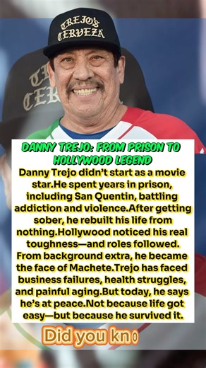 Danny Trejo: From Prison to Hollywood Legend