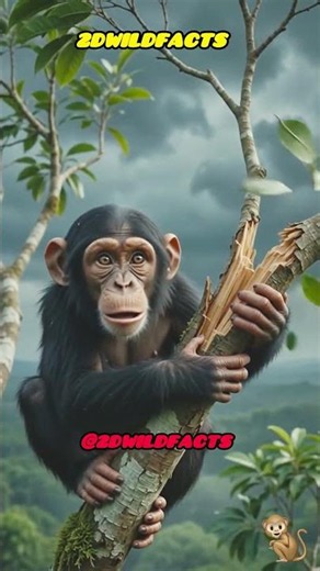 🐵 Chimpanzee Family Rescue in the Rainforest 🌿 #wildlife