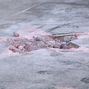 1.9M views · 22K reactions | President Donald J. Trump's star on the Hollywood Walk of Fame was destroyed by a man with a pickax early Wednesday. It's not the first time it's been vandalized. https://cnn.it/2LC74Tb | CNN | Facebook