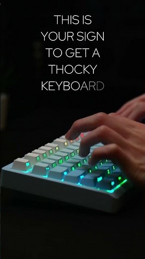 The Perfect Thocky Keyboard