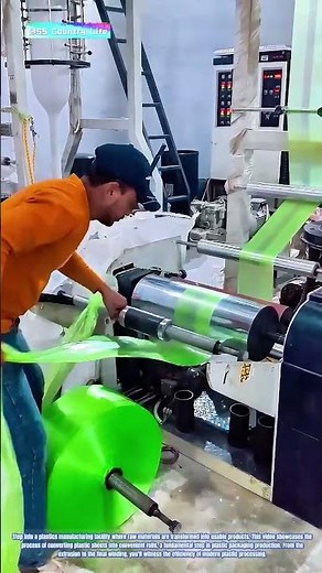 Rolling Plastic: Manufacturing Plastic Film Rolls