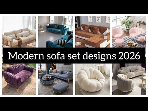 Modern Luxury Sofa Set Designs 2026 ✨ | Elegant Living Room Inspiration