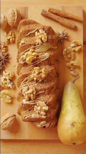 Birnen-Walnuss-Kuchen – vegan, vollwertig & saftig 🍐