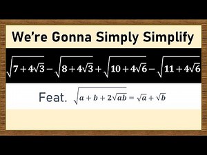Simplifying the Radical Expression Using the Denesting Formula