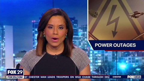 Hurricane force winds prompts tree falls, power outages