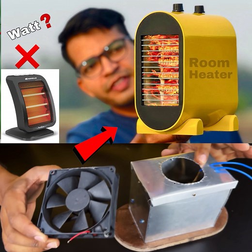 213K views · 3.3K reactions | How To Make Room Heater | Technical ind | Facebook