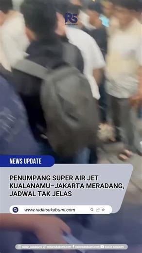 Penumpang Marah Akibat Penundaan Penerbangan Super Airjet