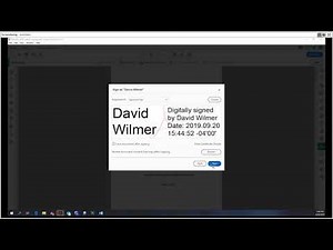 Adobe Acrobat Pro DC Tutorial 22 - Certificates