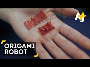 Origami Robot Unfolds Inside Your Stomach