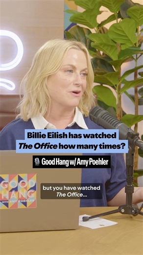 The real question is when will Billie binge Parks & Rec? 👀