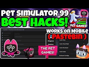 [🎮PET GAMES] BEST Pet Simulator 99 Auto Farm Script Auto Win Pet Games Working Delta Pastebin 2024