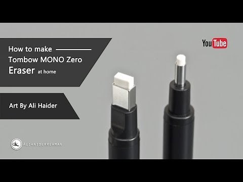 How to make Tombow MONO Zero Eraser Replica at home