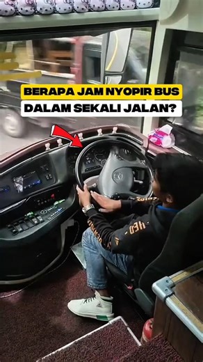 BERAPA JAM SIH SOPIR BUS KERJA DALAM SEHARI?